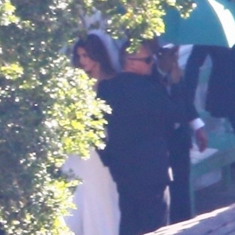  كاثرين شوارزينجر في حفل زفافها