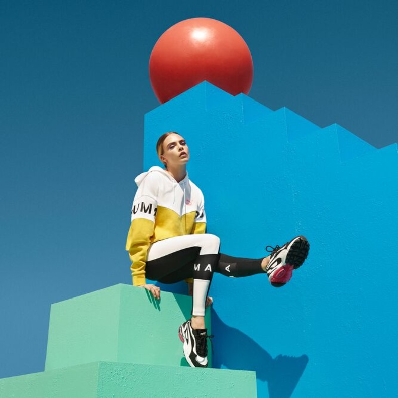 تقدم كارا ديليفين Cara Delevingneحذاء Cell Stellar الجديد من PUMA