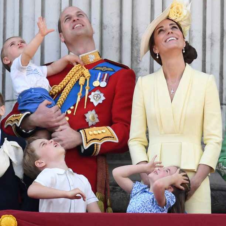 الأمير لويس يسرق الأضواء في احتفالية Trooping the Colour