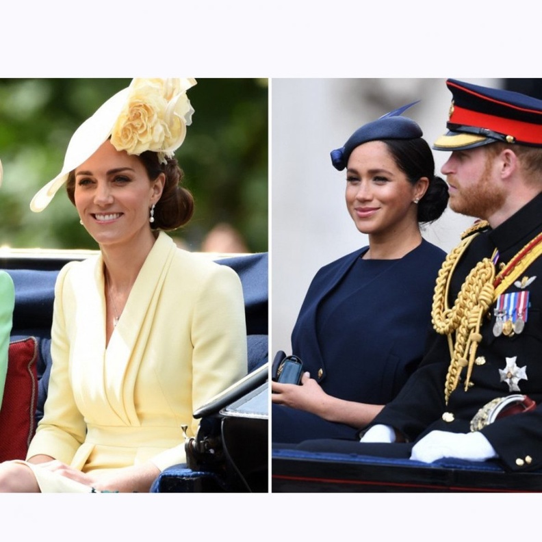 أطلّت دوقة ساسكس ميغان ماركل بفستان من توقيع مصممها المفضّل جيفانشي