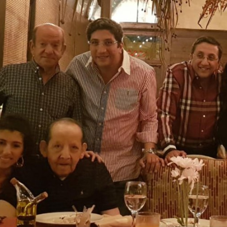 جورج سيدهم في احدث ظهور