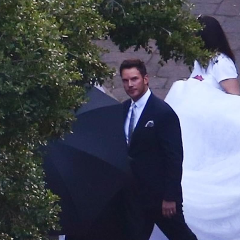 كريس برات و كاثرين شوارزينجر احتفلا بزفافهما