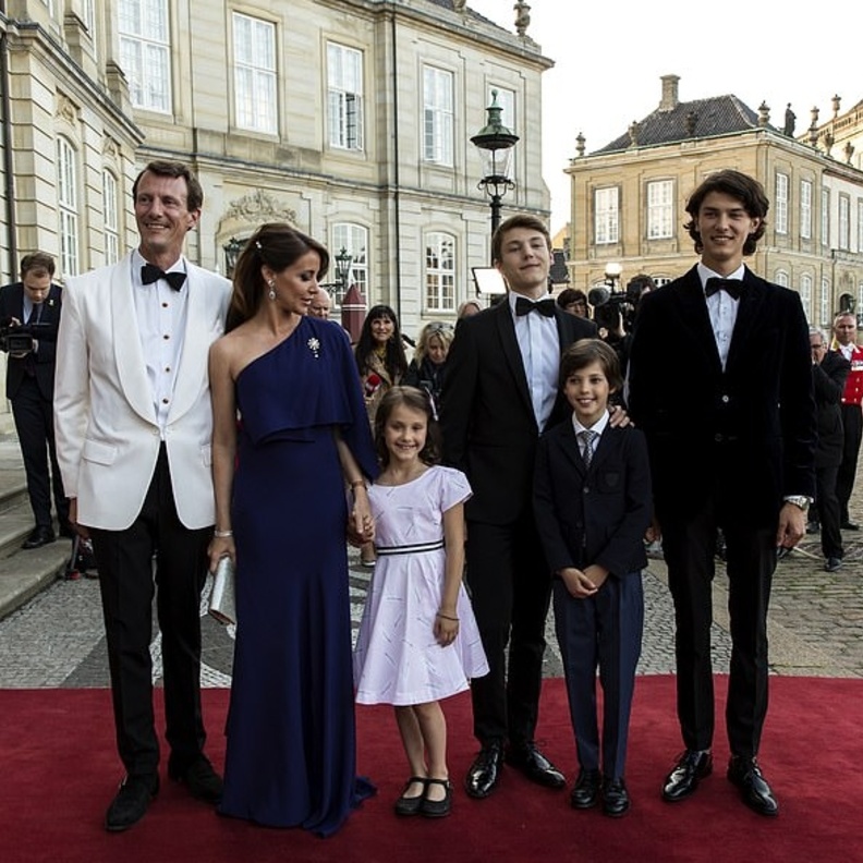  استقبال الملكة مارجريت ابنها الأمير يواكم