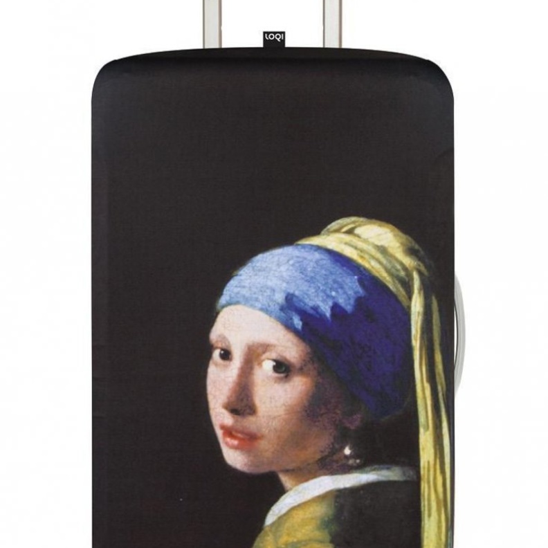 حقيبة CUBICA LARGE HARDSIDE SPINNER WSHOCK PROTECTION & CONNEQU POCKET BLACK AED 1499