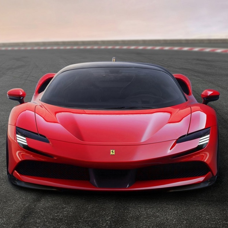 أزاحت شركة "Ferrari" الإيطالية للسيارات السوبر رياضية عن سيارتها الجديدة