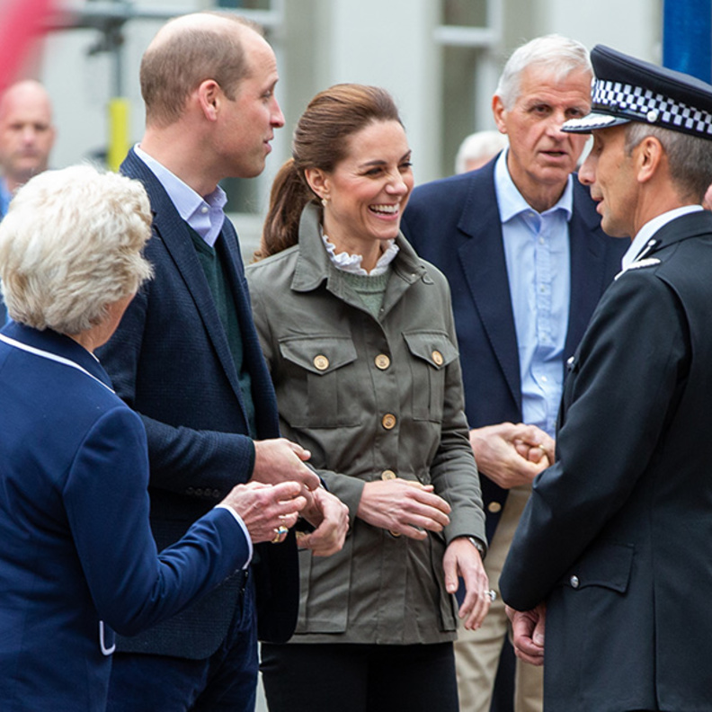  الأمير وليام وكيت ميدلتون زارا مزرعة لتربية الأغنام