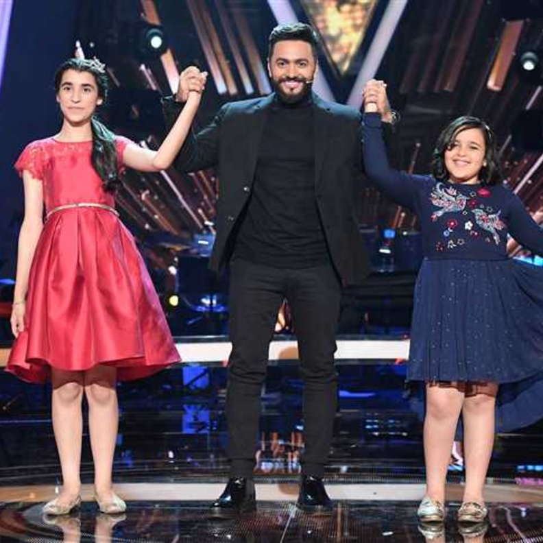 تامر حسني في ذا فويس كيدز 