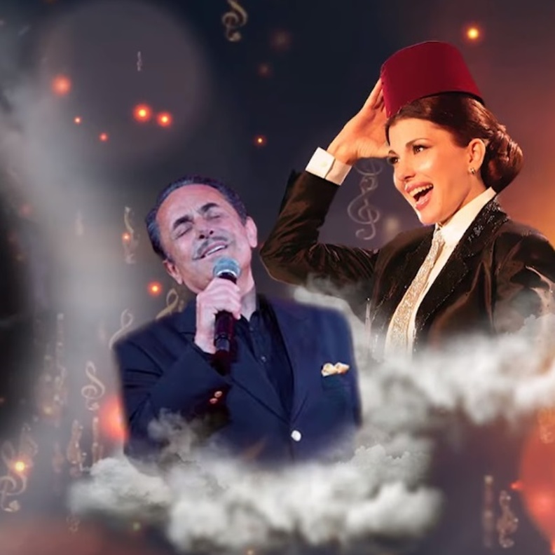 ملحم بركات وماجدة الرومي