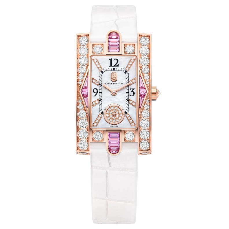 ساعة نسائية من هاري ونستون  Harry Winston 