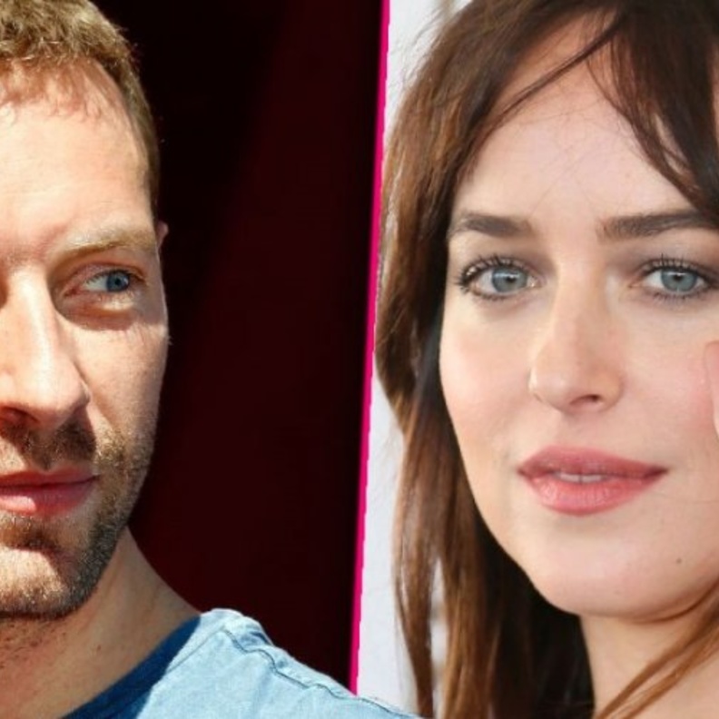 كريس مارتن وداكوتا جونسون 