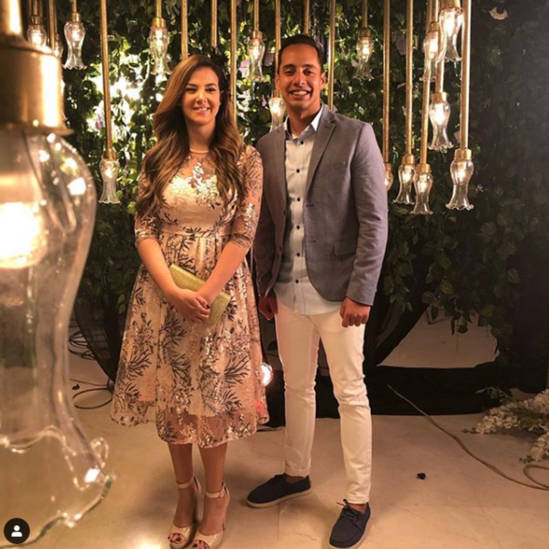 عمرو وهبة ودنيا سمير غانم