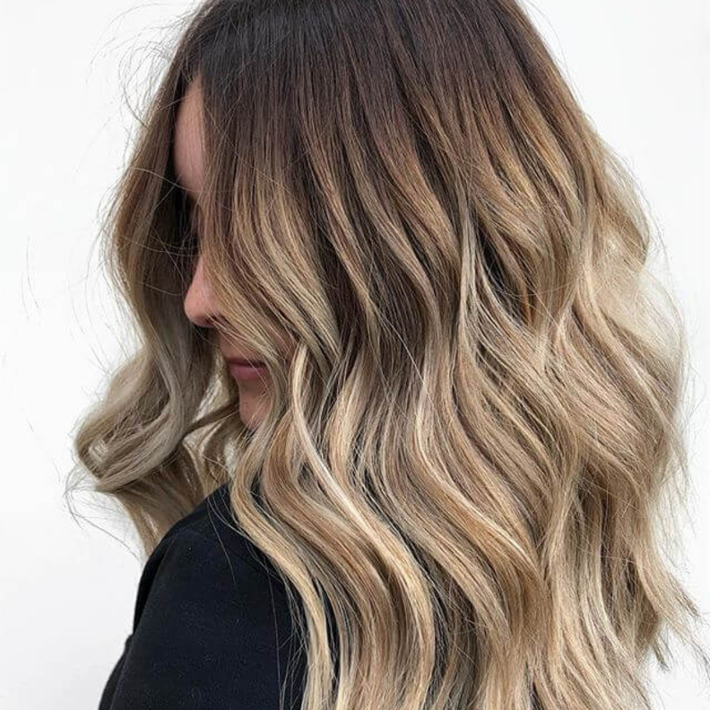 درجات البلاتيني بالهايلايت