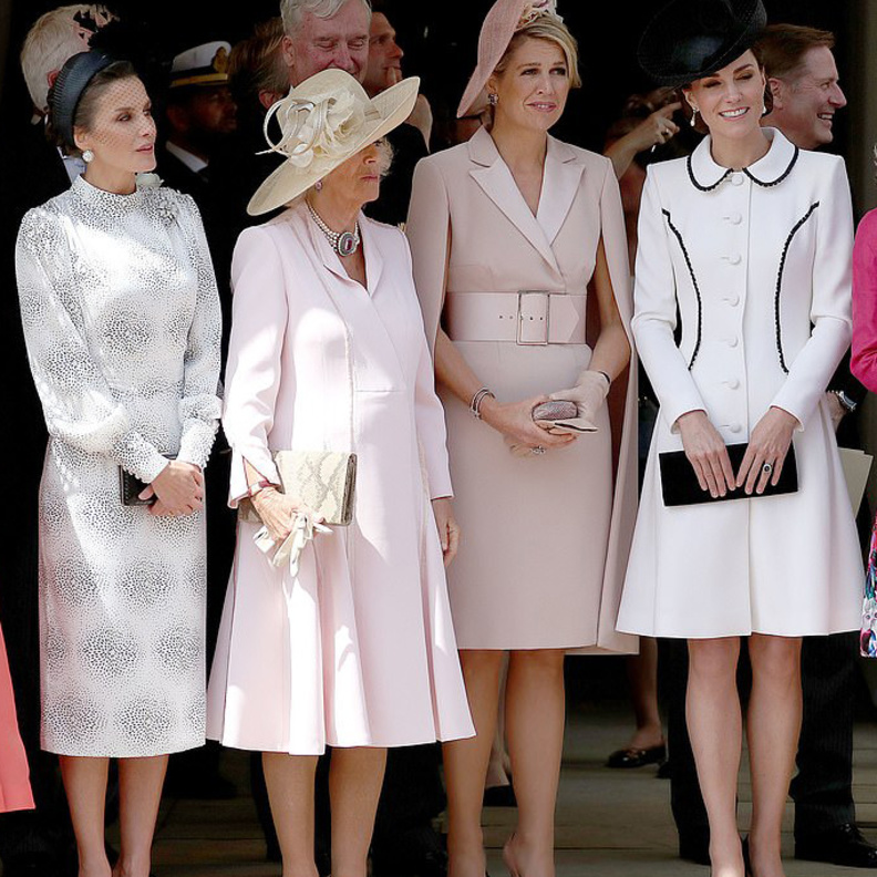 كيت ميدلتون تنضم إلى ملكة إسبانيا وملكة هولندا في مراسم فرسان الرباط