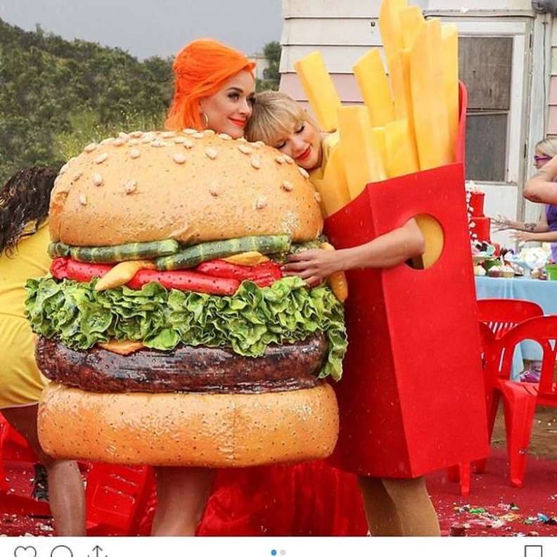 تايلور سويفت و كاتي بيري