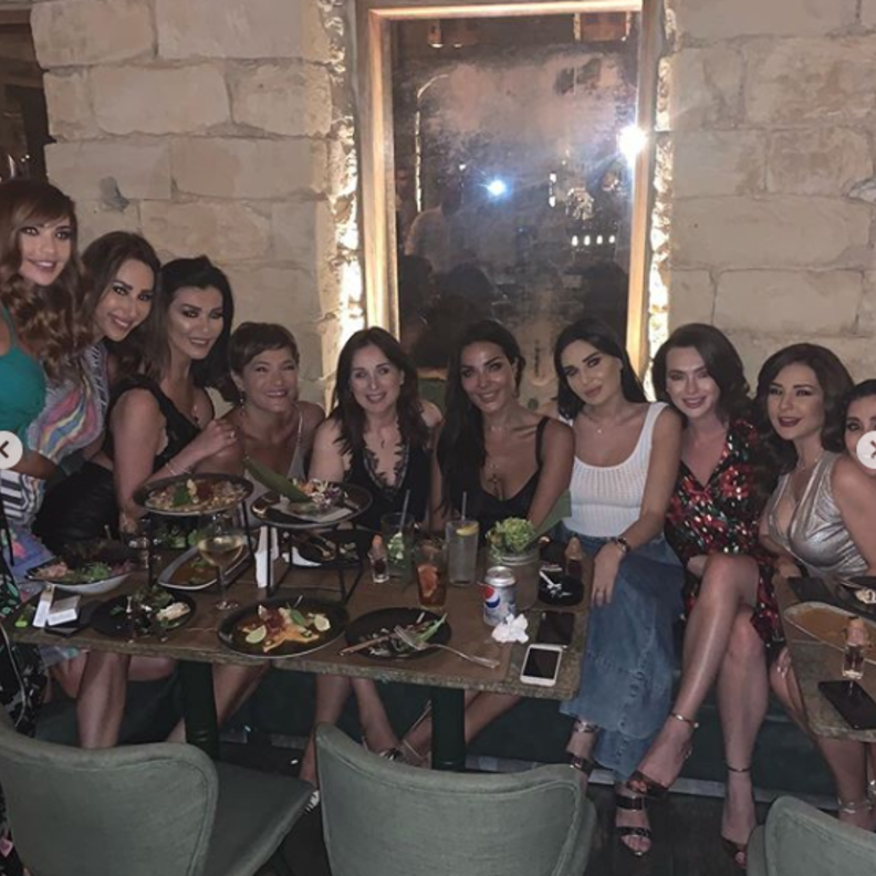 نادين نجيم وسيرين عبد النور