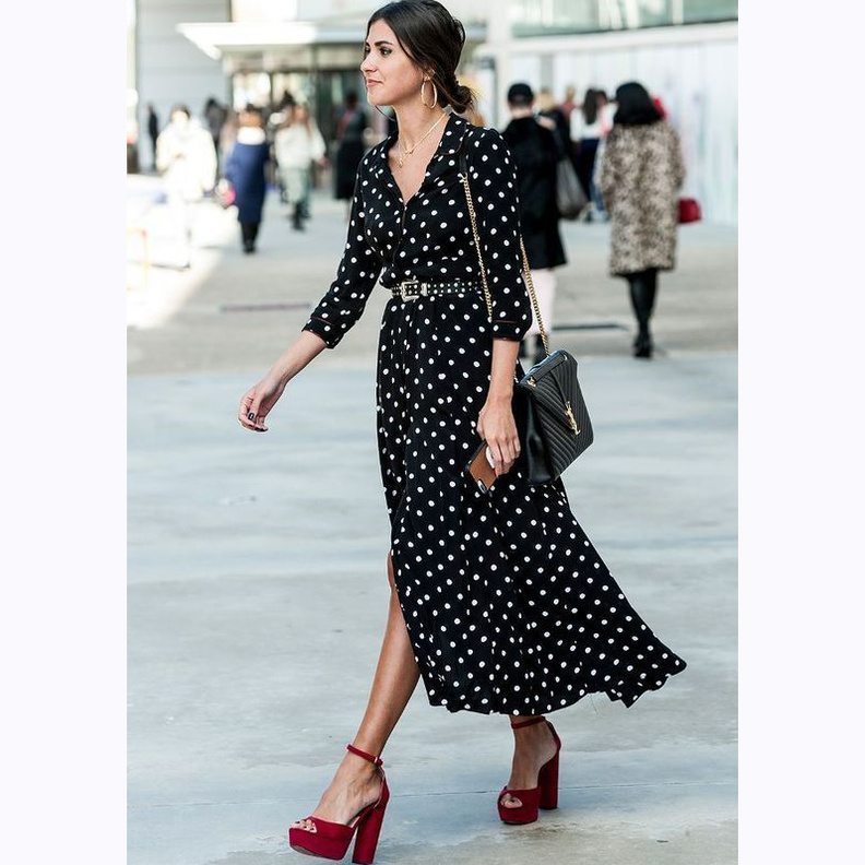 الفساتين القصيرة مع الكعب العالي مثالية لقصيرات القامة