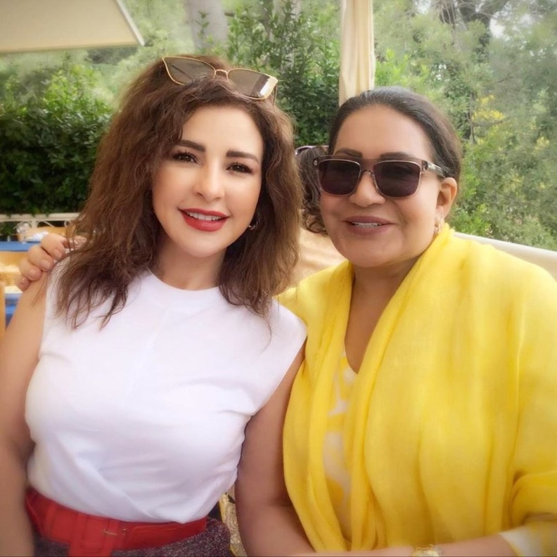 سعاد عبدالله بضيافة ماغي بوغصن في لبنان