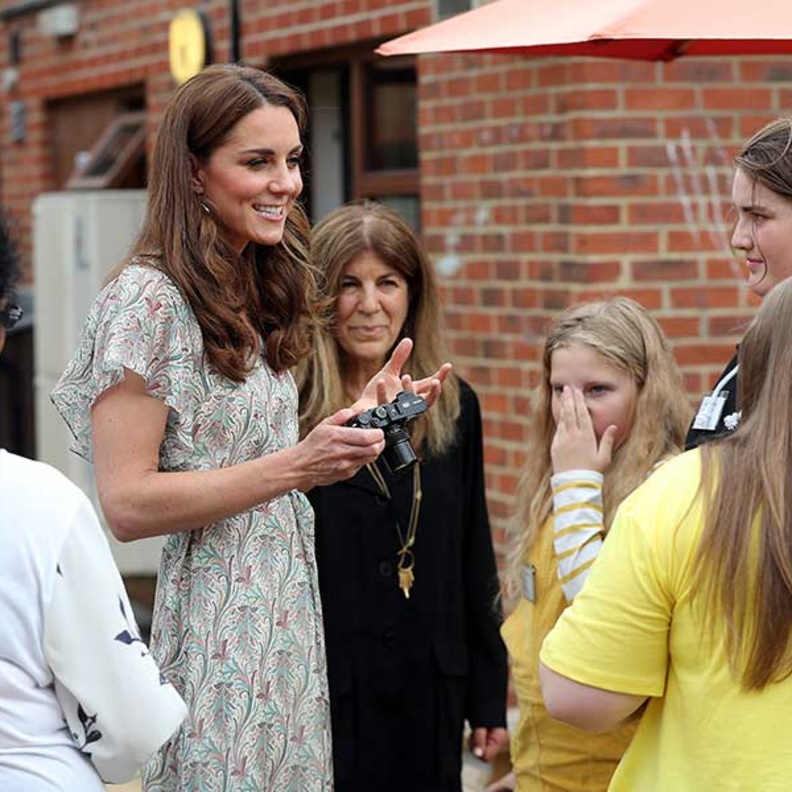 كيت ميدلتون في ورشة عمل جديدة للجمعية الملكية للتصوير