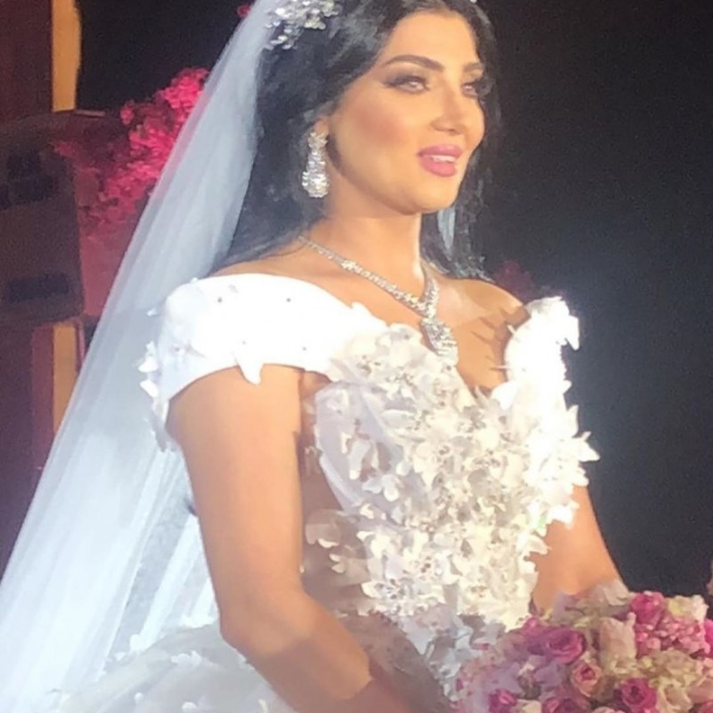 زفاف الفنانة شهد الياسين