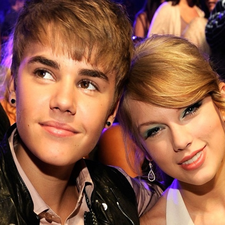 جاستن بيبر و تايلور سويفت