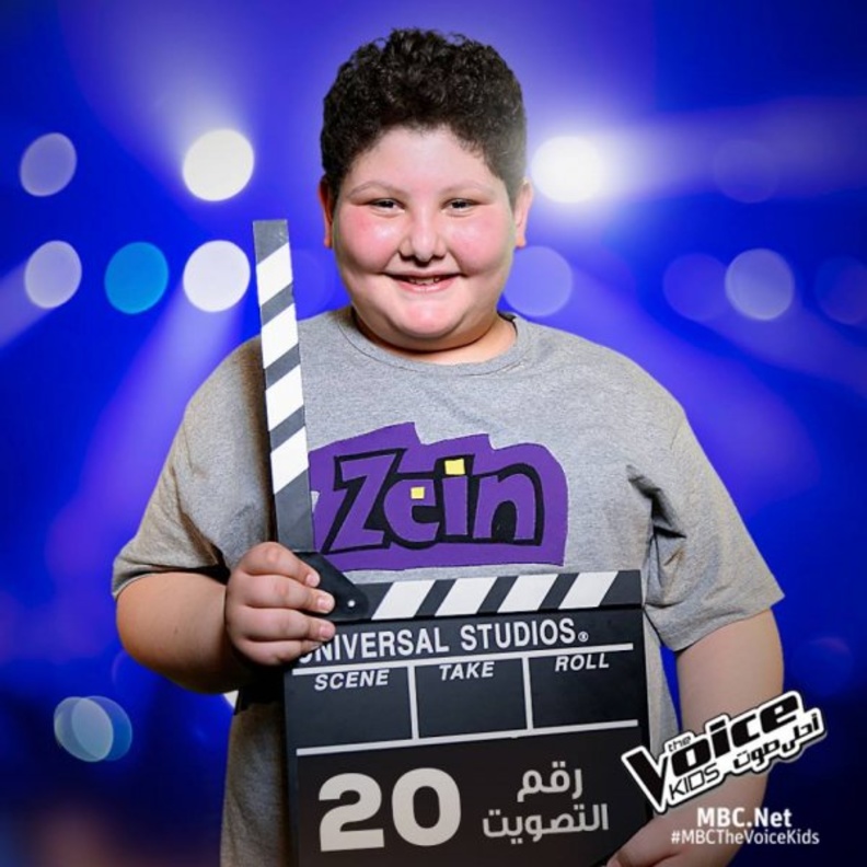 زين عبيد لمع نجمه في ذا فويس كيدز 2016