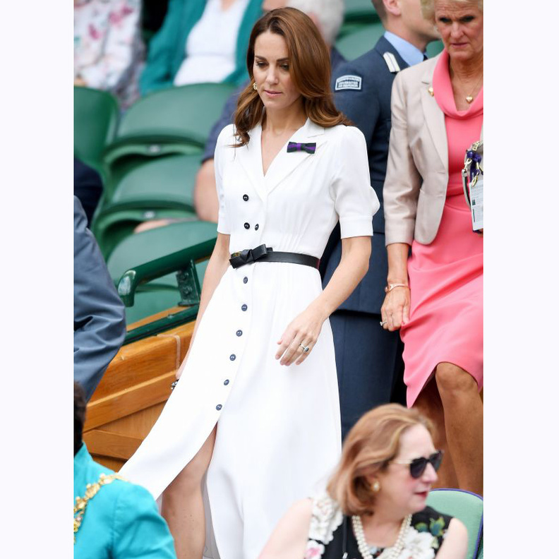 حضرت كيت مجريات اليوم الثاني من دورة ويمبلدون لكرة المضرب