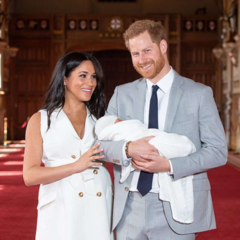 الأمير هاري وميغان ماركل يحافظان على خصوصية ابنهم ارشي