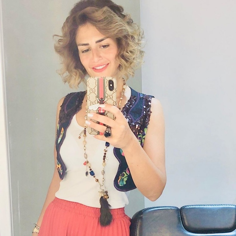 منة فضالي تواظب على التمارين الرياضية في الجيم