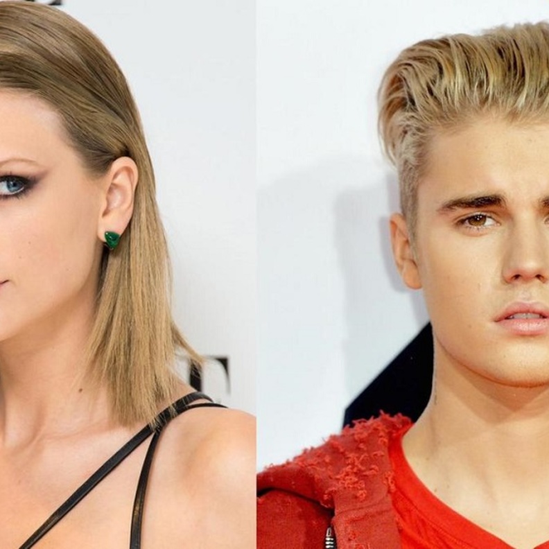 جاستن بيبر وتايلور سويفت