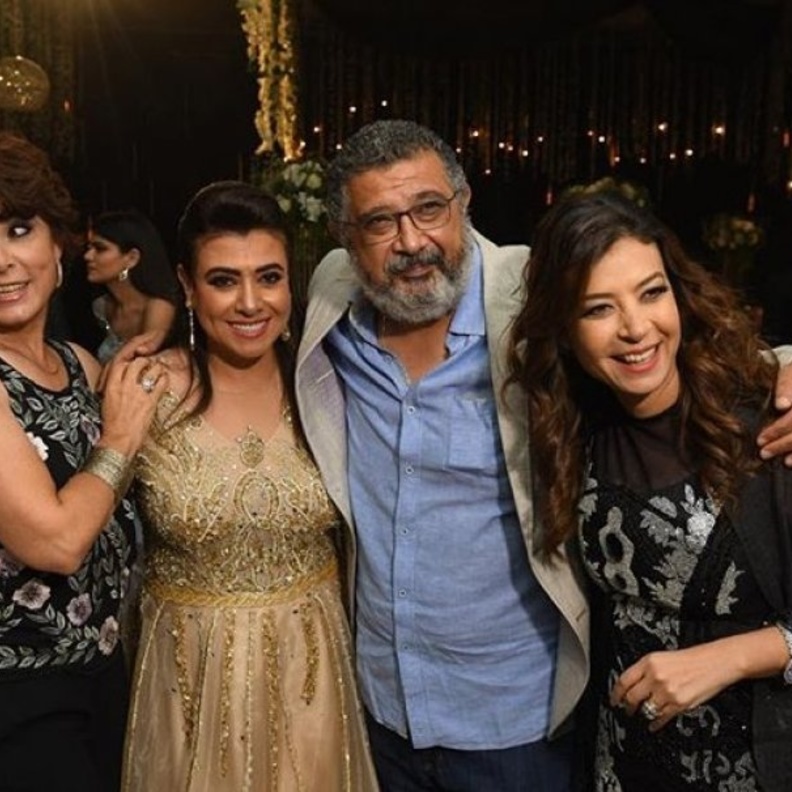 نشوى مصطفى في زفاف ابنها