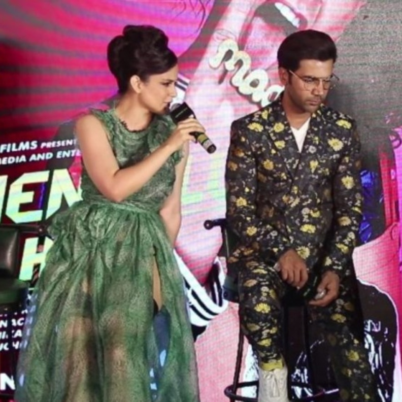 كانجانا رانوت Kangana Ranaut تدخل في مشادة حادة مع صحفي