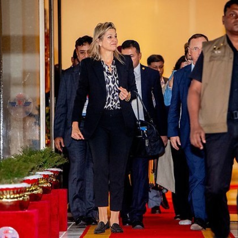 الملكة ماكسيما تزور بنجلاديش