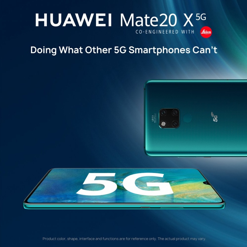 هواوي تطلق ملك هواتف الجيل الخامس الذكية