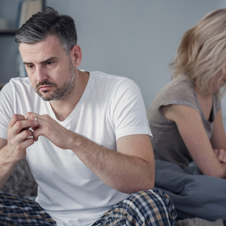 تأثير الطلاق على الرجال