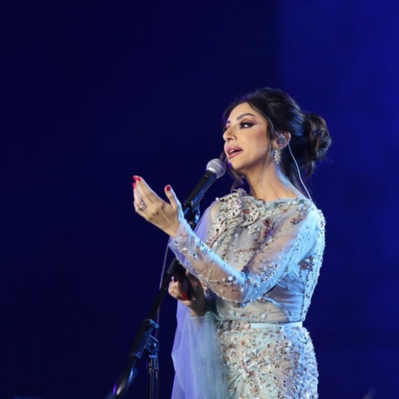 انغام في حفلها بالباحة