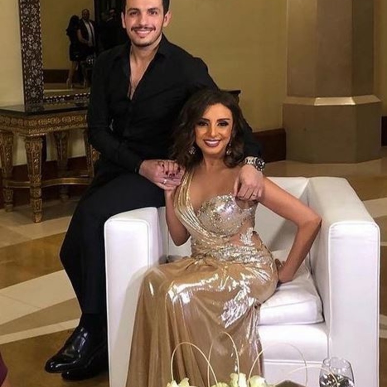 انغام وأحمد ابراهيم