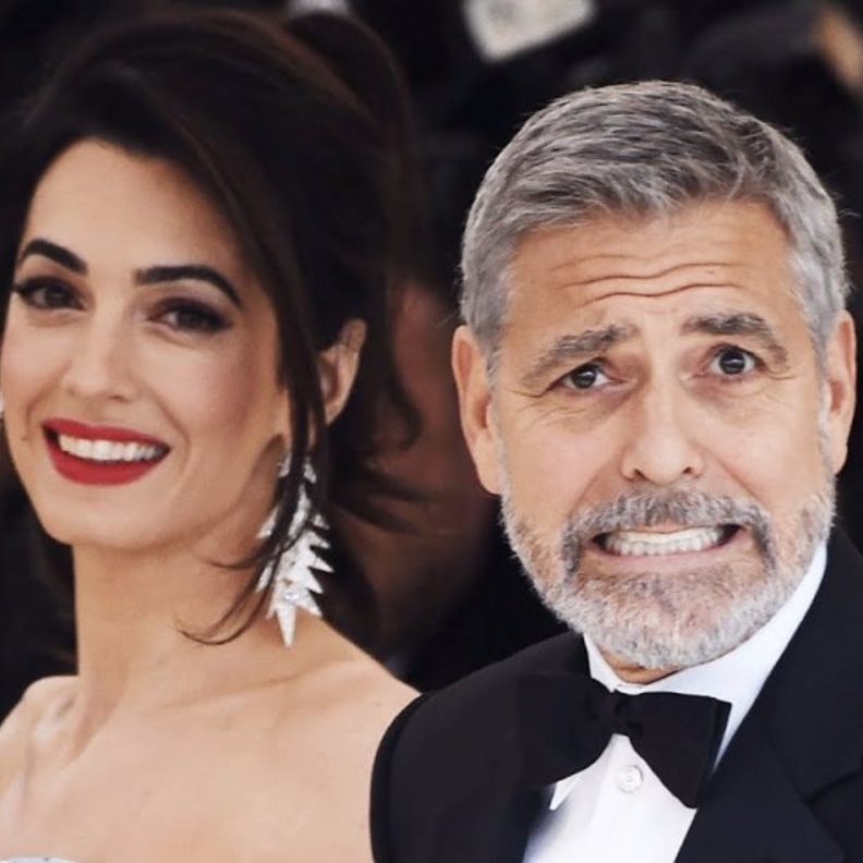 جورج كلوني (George Clooney) وأمل كلوني (Amal Clooney) في طريقهما لإنجاب طفلين توأم
