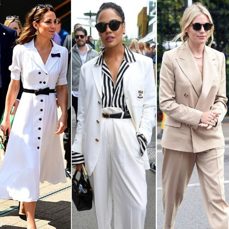 هل تفوّقت النجمات بإطلالاتهنّ على كيت ميدلتون وميغان ماركل في ويمبلدن