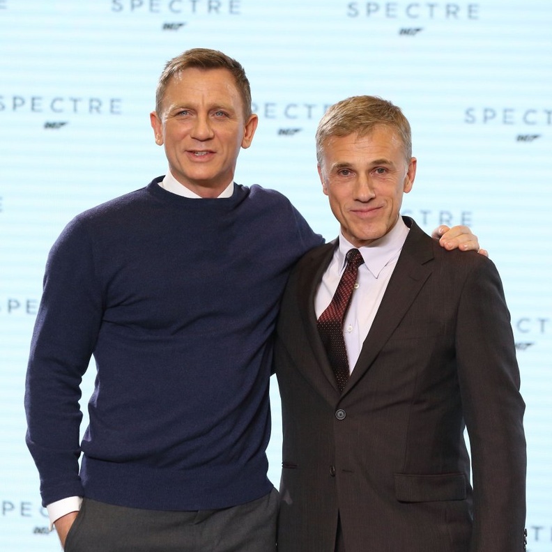  كريستوف والتز و دانيال كريج