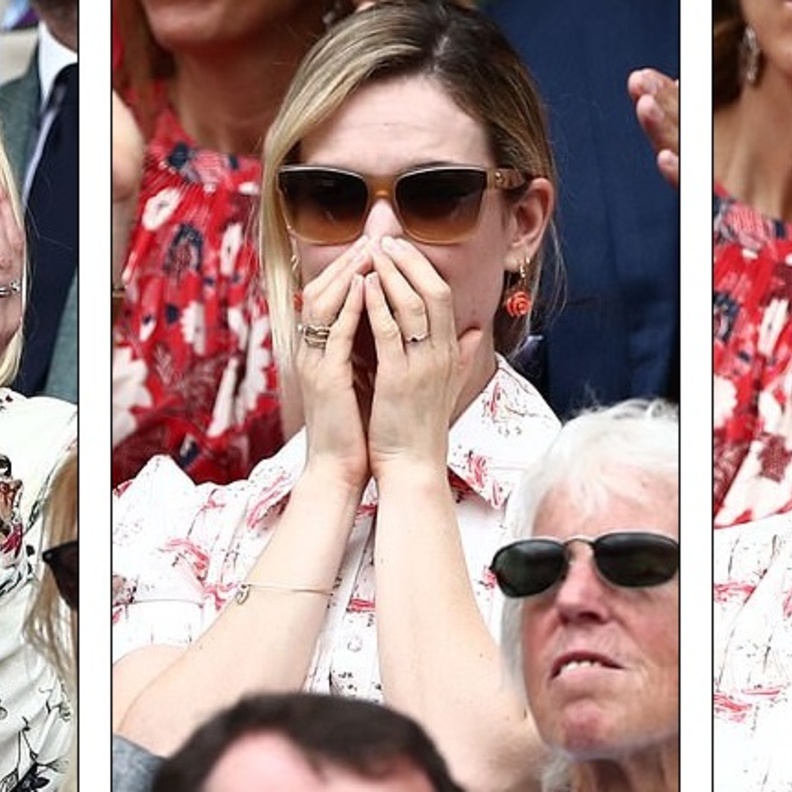 مشاهير هوليوود في نهائي بطولة ويمبلدون للسيدات