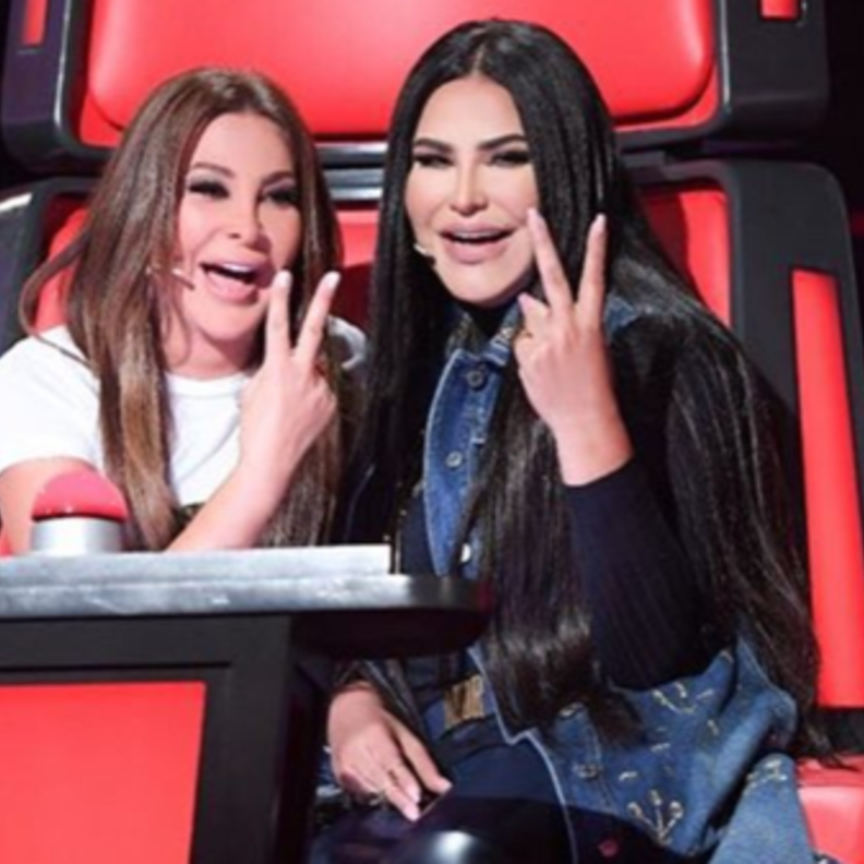 اليسا واحلام في ذا فويس