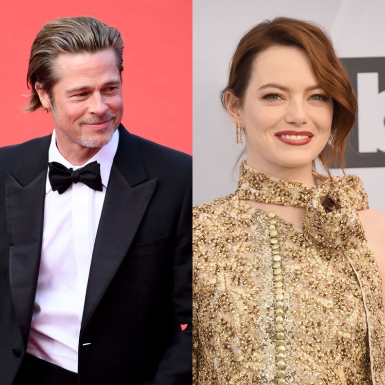 براد بيت و إيما ستون