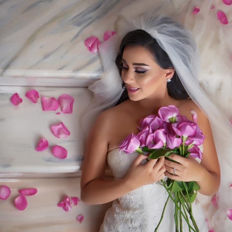  تصوير باقة عروس من المصورة ابتسام الشيخ