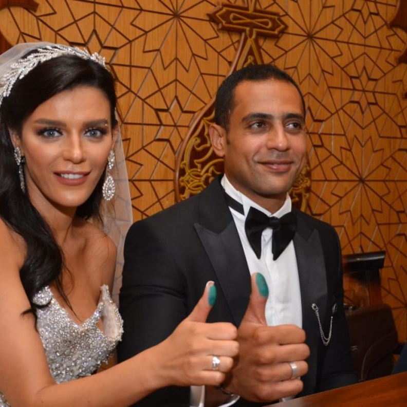 هبة السيسي تحفل بعقد قرانها