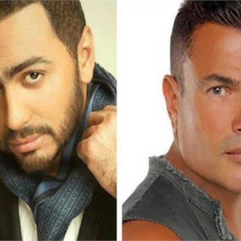 تامر حسني وعمرو دياب