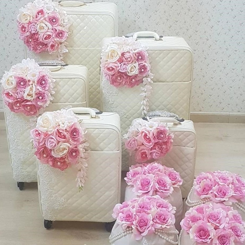 اجمل طرق لتزيين دبش العروس