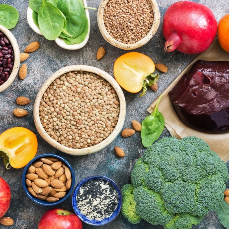 اطعمة غنية بالحديد لمرضى نقص الحديد