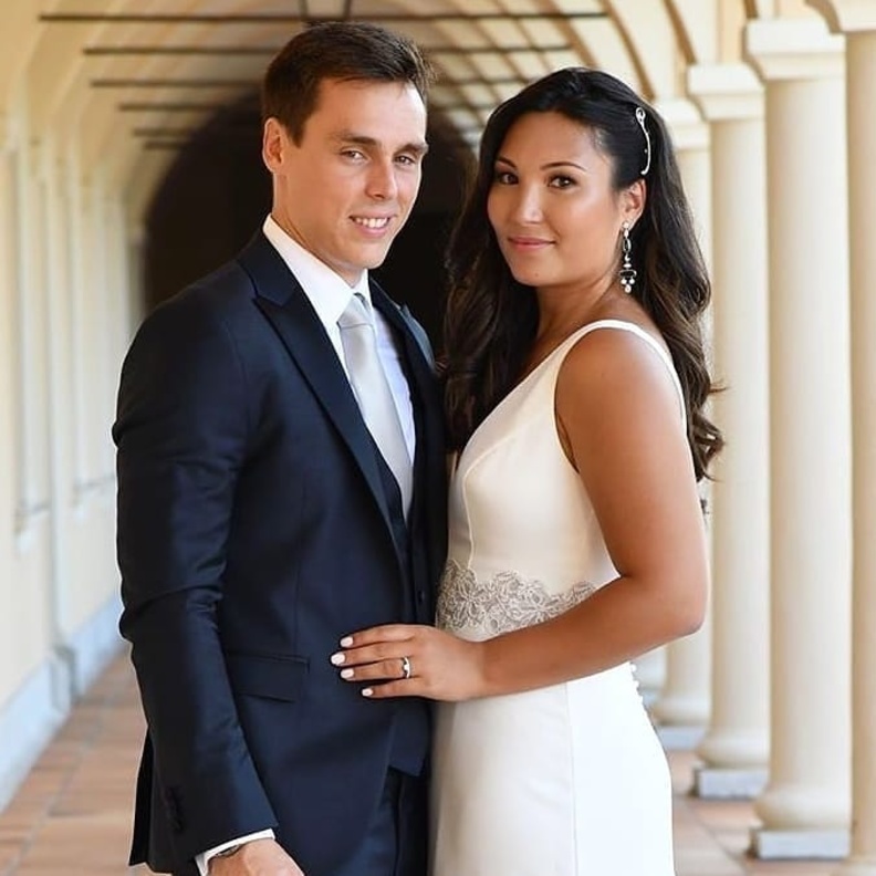 ماري شيفالييه ارتدت فستان زفاف من ماركة Atelier Boisanger