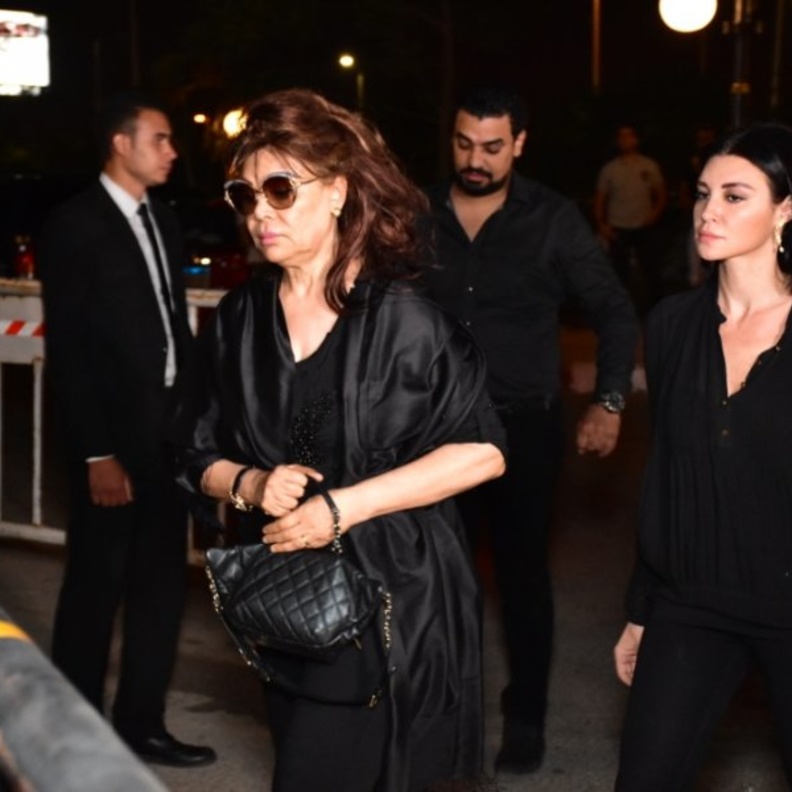 عزاء الفنان فاروق الفيشاوي