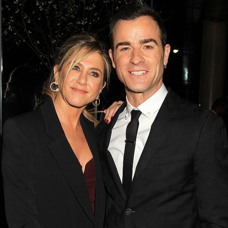 جينيفر أنيستون و جاستن ثيروكس